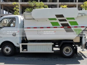 4.5T Pure Electric Self Loading Garbage Truck Body