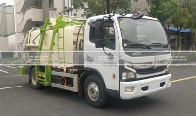 9 Ton Pure Electric Kitchen Waste Garbage Truck Left