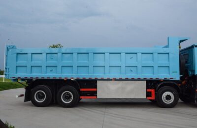 31T 8X4 8-Meter Electric Dump Truck