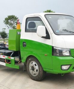 4.3T 5.3-Meter Single-Row Pure Electric Detachable Garbage Truck With Carriage