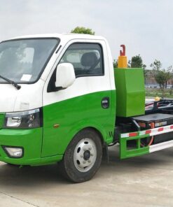 4.3T 5.3-Meter Single-Row Pure Electric Detachable Garbage Truck With Carriage