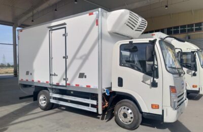 Aopuli 4.5T 4.05-Meter Pure Electric Refrigerated Truck