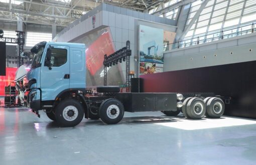 Chenglong H7 8X4 Pure Electric Dump Truck