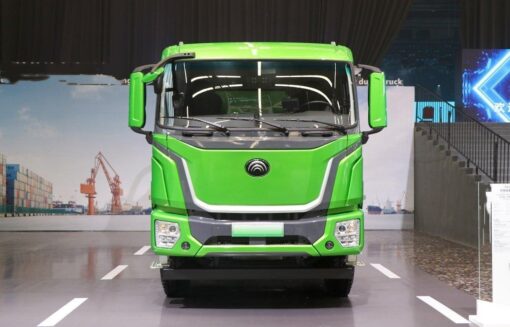 D590E 31T 8X4 5.6-meter pure electric dump truck