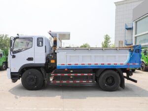 Dajingang Es5 4X2 3.8-Meter Semi-Cab Pure Electric Dump Truck