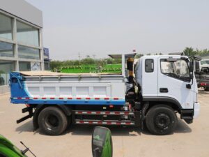 Dajingang Es5 4X2 3.8-Meter Semi-Cab Pure Electric Dump Truck