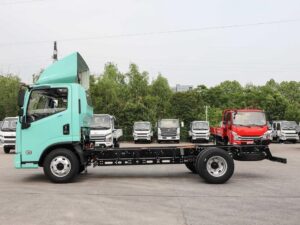 Dana T1 4.5T 4.2-Meter Single-Row Pure Electric Warehouse Grille Type Light Truck