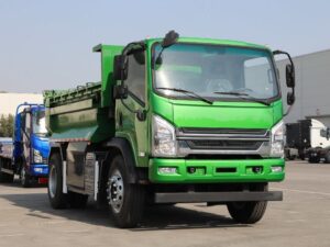 E300 4x2 3.6 metrlik təmiz elektrikli dump yük maşını