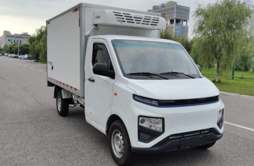 F1E 3T 2.98-Meter Single-Row Pure Electric Refrigerated Truck