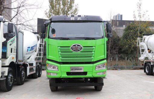 FAW J6P 8X4 5.8-meter semi-cab pure electric dump truck