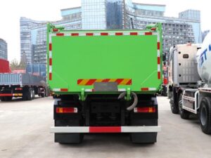 Faw J6P 8X4 5.8 เมตร Semi-Cab Pure Electric Dump Truck