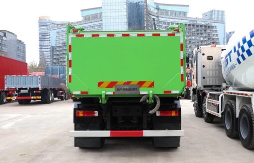 Faw J6P 8X4 5.8-Meter Semi-Cab Pure Electric Dump Truck