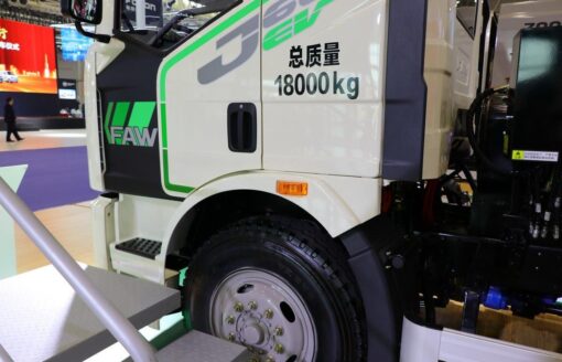 FAW Jiefang J6L 4×2 Pure Electric Garbage Truck