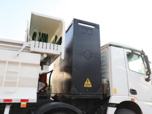 Hanwind E7 8X4 5.8 Meters Pure Electric Dump Truck