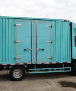 Isuzu 4.5T 4.13-meter single-row pure electric van-type light truck