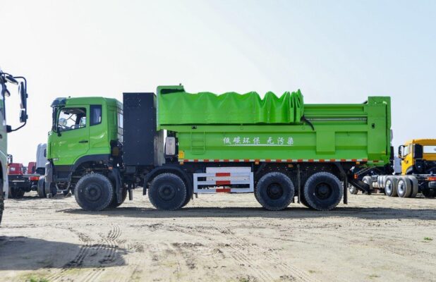 KC 8X4 6-meter pure electric dump truck