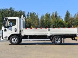 Luda 4.5T 4.2-Meter Single-Row Pure Electric Flatbed Light Truck