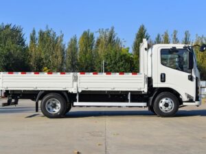 Luda 4.5T 4.2-Meter Single-Row Pure Electric Flatbed Light Truck