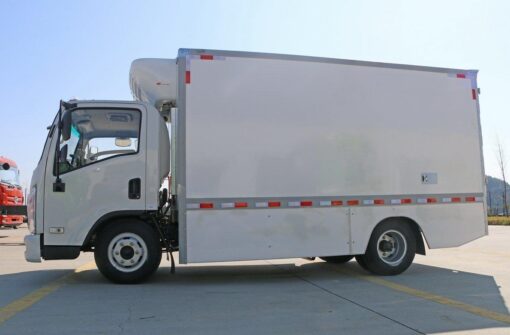 Maker 4.5T 4.1-Meter Single-Row Pure Electric Refrigerated Truck