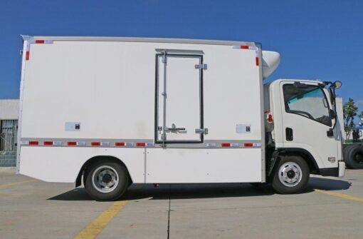 Maker 4.5T 4.1-Meter Single-Row Pure Electric Refrigerated Truck