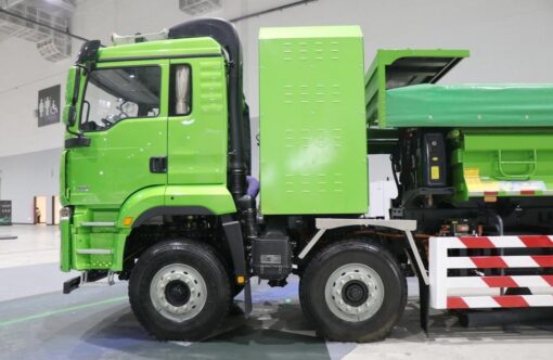 Proton 31T 8X4 5.6 Meters Fuel Cell Dump Truck