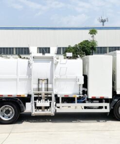 Yanlong 12T Single-Row Pure Electric Kitchen Waste Truck