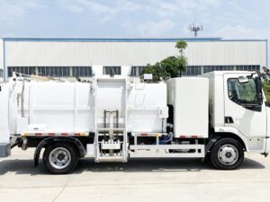 Yanlong 12T Single-Row Pure Electric Kitchen Waste Truck