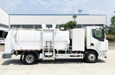 Yanlong 12T Single-Row Pure Electric Kitchen Waste Truck