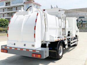 Yanlong 12T Single-Row Pure Electric Kitchen Waste Truck