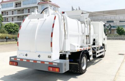 Yanlong 12T Single-Row Pure Electric Kitchen Waste Truck