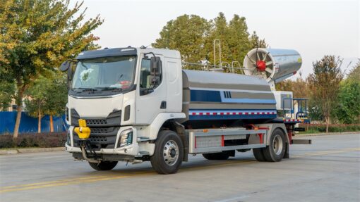 Liuzhou Automobile Pure Electric Spraying Truck And 14 Cubic Meters Water Tanker