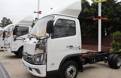 Bluesmart Em 4.5Ton 3.815-Meter Single-Row Pure Electric Flatbed Light Truck