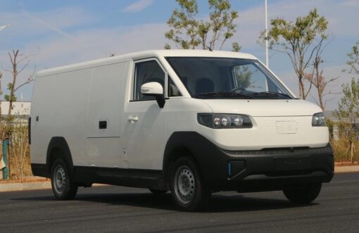 E-Lushun 3T 5-Meter Pure Electric Closed Van