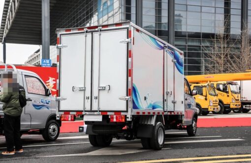 E90 3.5Ton 3.665-Meter Single-Row Pure Electric Van-Type Micro Truck