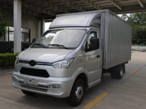 EC802 3.5T 3,7 metros de mono-fila Pure Electric Van Truck