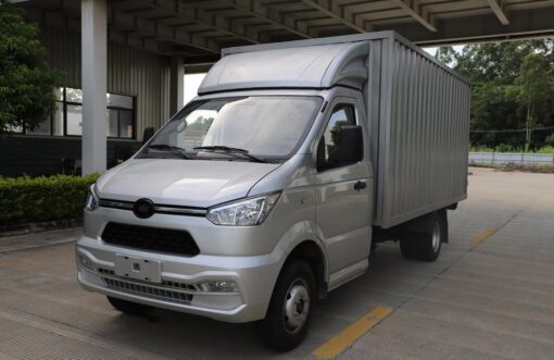 EC802 3.5T 3.7-meter Single-row Pure Electric Van-type Micro Truck