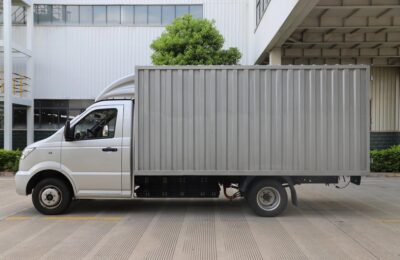 EC802 3.5T 3.7-meter Single-row Pure Electric Van-type Micro Truck