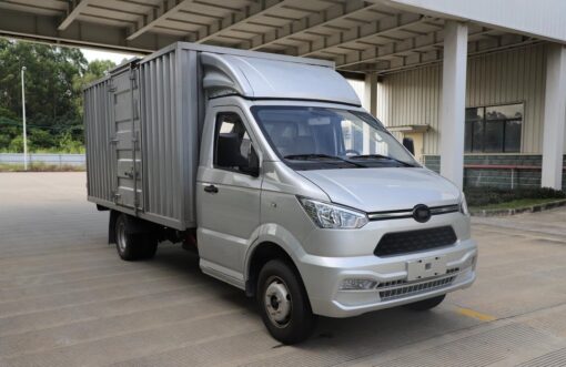 EC802 3.5T 3.7-meter Single-row Pure Electric Van-type Micro Truck