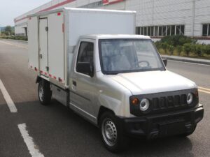 Ev05 1.8T 2.6-Meter Ib-kab Roj Teeb-Swapping Pure Electric Van-Type Micro Truck