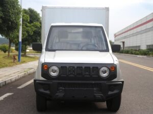 Ev05 1.8T 2.6-Meter Ib-kab Roj Teeb-Swapping Pure Electric Van-Type Micro Truck