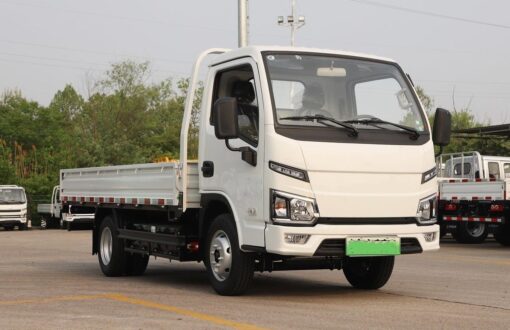 Fuxing Es80 4.1Ton 3.65-Meter Single-Row Pure Electric Flatbed Small Truck