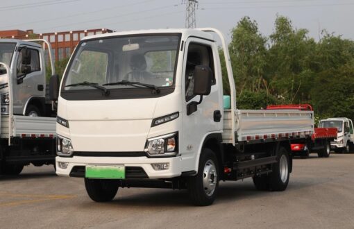 Fuxing Es80 4.1Ton 3.65-Meter Single-Row Pure Electric Flatbed Small Truck