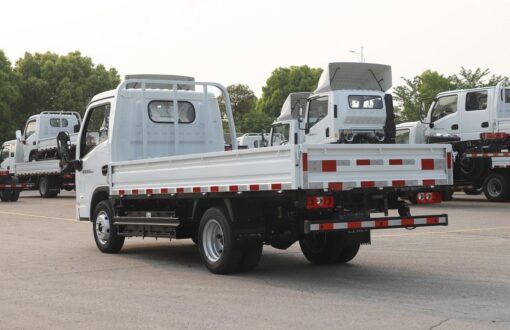 Fuxing Es80 4.1Ton 3.65-Meter Single-Row Pure Electric Flatbed Small Truck