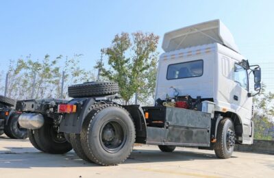 Haolong 35Ton Heavy Truck 4X2 Pure Electric Tractor