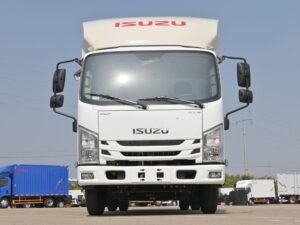 Isuzu Elf Ev 4.5T 163 Ot kuchi 4,2 metrli bir qatorli sof elektr furgon tipidagi yengil yuk mashinasi