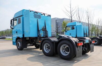 Jiangshan Ev550 6X4 25-Ton Pure Electric Tractor