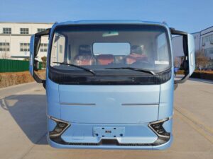 Land King 7.5T ελαφρύ φορτηγό 4,18 μέτρων μονής σειράς Pure Electric Van-Type