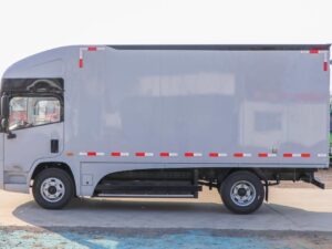 Uguqulelo olusemgangathweni 3.4T 4.27-Meter-Mungle-Row ePure Electric Van-Type Light Truck