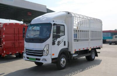 V2 4.5Ton 4.15-Meter Single-Row Pure Electric Cage-Type Light Truck