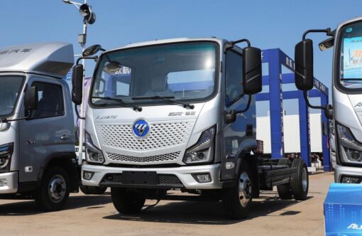 Zhilan Es 4.5Ton 4.16-Meter Single-Row Pure Electric Van-Type Light Truck